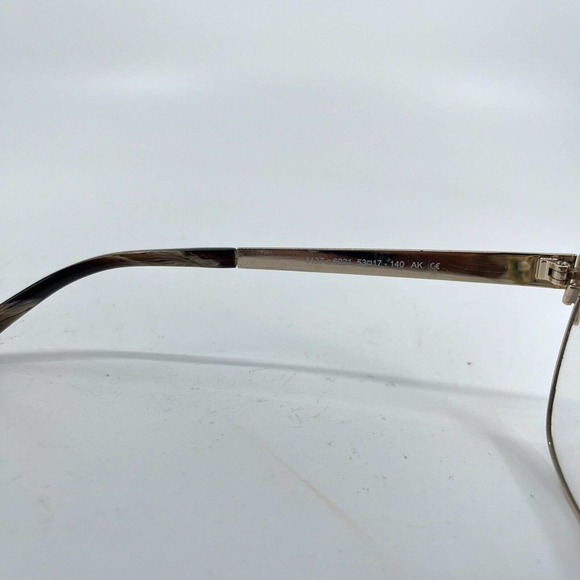 PRODESIGN DENMARK 4137 c. 6021 Black Gold Horn Rim 53-17-140mm H7209 - Picture 5 of 7